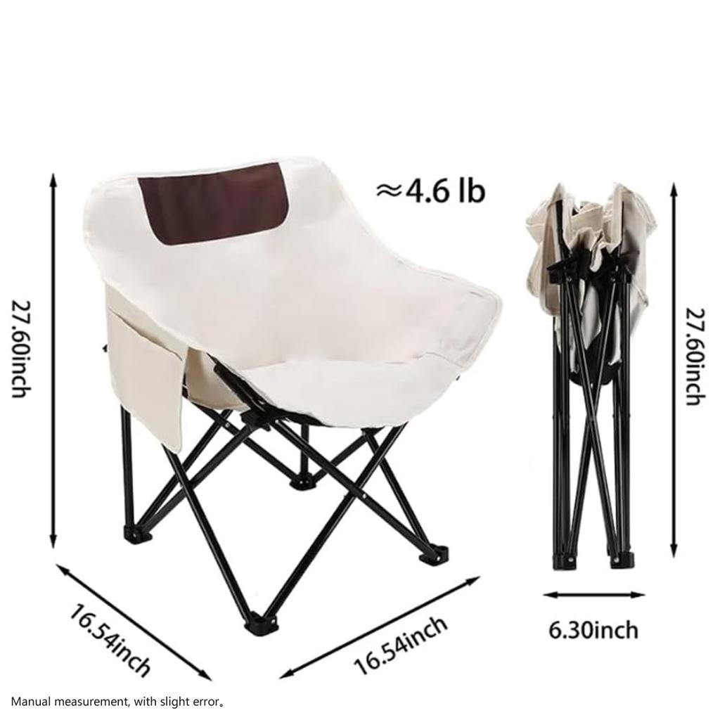 Oversized Folding Chair Portable Fishing Picnic Gear  Stool Sketching Camping Foldable Oxford Cloth  Beach Small Horse Chairs
