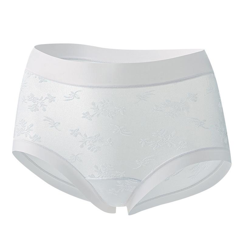 

Новые женские моделирующие трусики с высокой талией из антибактериального тутового шелка 10А в китайском стиле L (40-55 kg)