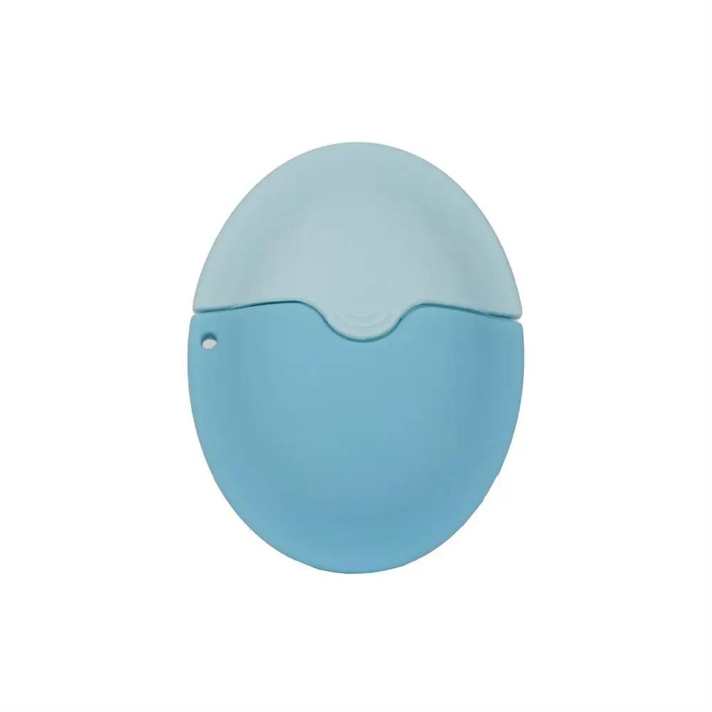 Silicone Suncream Roller Applicator Refillable Stitching Color Isolation Lotion Cream Bottles Oval Sunscreen Lotion Applicator