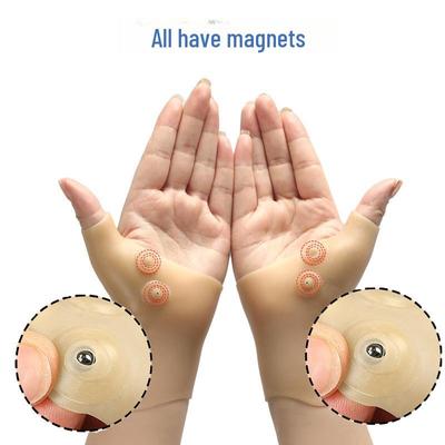 כפפות סיליקון מגנטיות לטיפול מגנטי להגנה על שורש כף היד ולהקלה על כאב