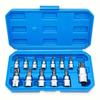 Set di 13 bussole Torx con inserti a stella T8-T70 Kit di attrezzi manuali multifunzionali per lavori meccanici con custodia