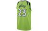 Nike X NBA Basketball Jerseys Men's Green Moderate Straight Fit 877213-316