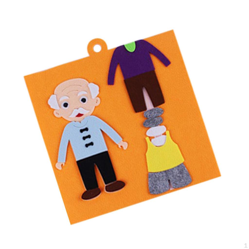 Activity Books Fine Motor Interactive Cloth Book for Toddlers Girls Unisex G