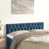 VidaXL 2x Headboards Bedroom Furniture Bed Accessories Single Bed Heads Interior Bed Frame Heads Dark Blue 346352