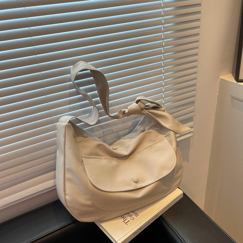 Designer Nylon Women's Shoulder Bags School Book Messenger Tote Handbags Large Capacity Casual Shopper Crossbody Bag for Women