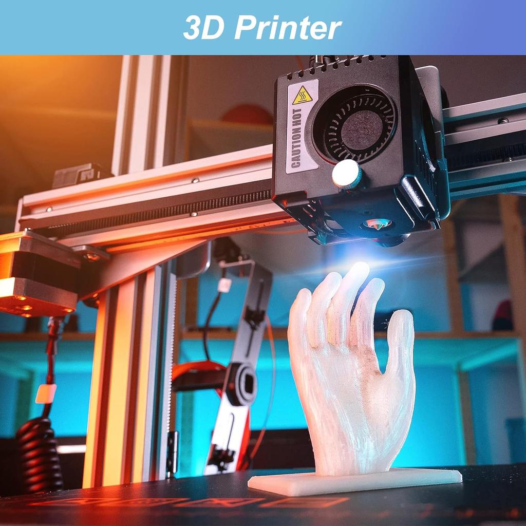 MECCANIXITY 2020 T Slot Aluminum Extrusion 100mm(3.9 Inch) Black European Standard Anodized Linear Rail for 3D Printer Laser Engraving Machine 10 Pcs