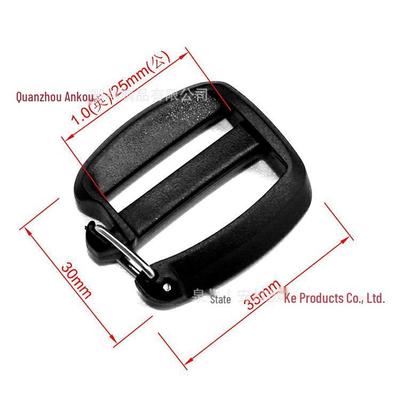 Fibbia in Plastica per Scala, Fibbia di Regolazione per Zaino, Fibbia per Guinzaglio del Cane, Moschettone a Molla, Gancio in Plastica a Forma di 9.
