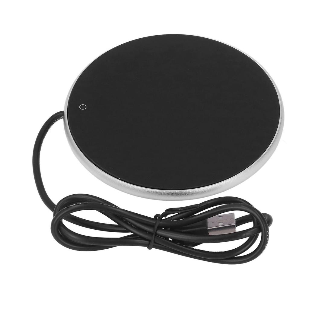 Coffee Mug Warmer 55 Degrees C Constant Temperature Space Saving Smart USB Candle Warmer for Home Office Travelling