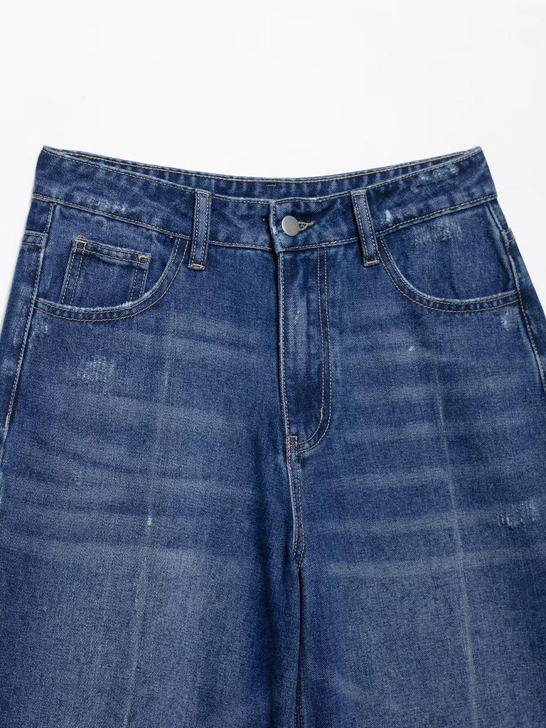 Modă de vară pentru femei 2025: Set Top Tub Denim & Pantaloni Capri