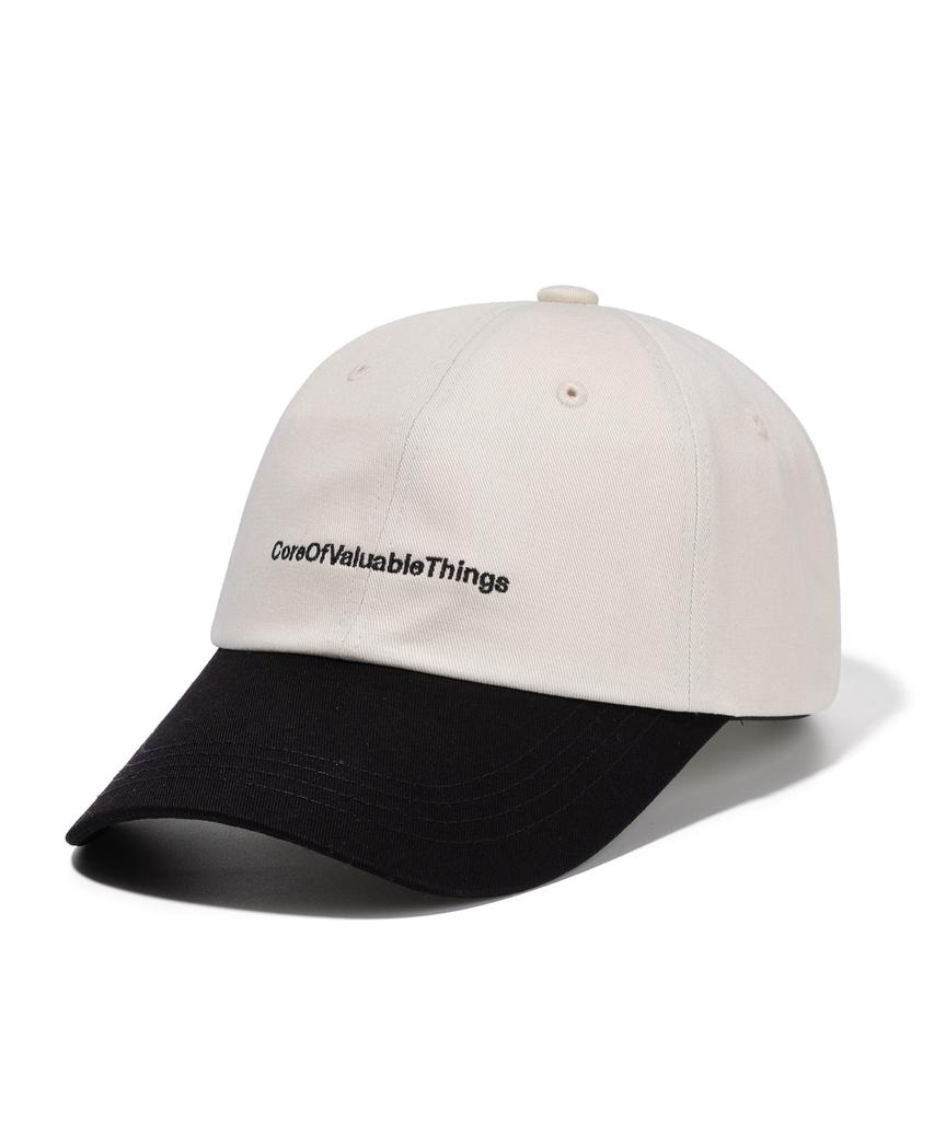 Diposwi Refresh Core Curve Cap - Cream/Black