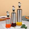 Zhi Shi Glass Oil Dispenser Bottles, 500ml (4-Pack)