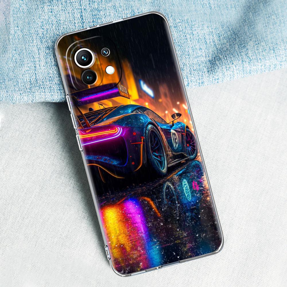 

Blue Red JDM Sport Car For Poco X5 X3 NFC F5 F4 F3 M3 Phone Case For Xiaomi 12T 12 13 Lite 11 Ultra Mi 10T 5G 11X Pro 11T Cover Xiaomi 13 Pro