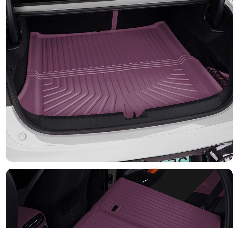 Xiaomi SU7 Trunk Mat: Durable TPE Protective Backrest Pad and Tail Box Interior Accessory.