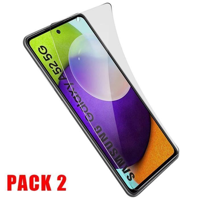 Film de protection - Samsung - A52 5G - Pack de 2 - Ultra-mince - Anti-rayure - TPU