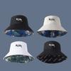 New Double-Sided Wear Fisherman Cap Sun Protection Hip Hop Bucket Hat Summer Women Men Panama Hat Outdoor Big Head Size Hat