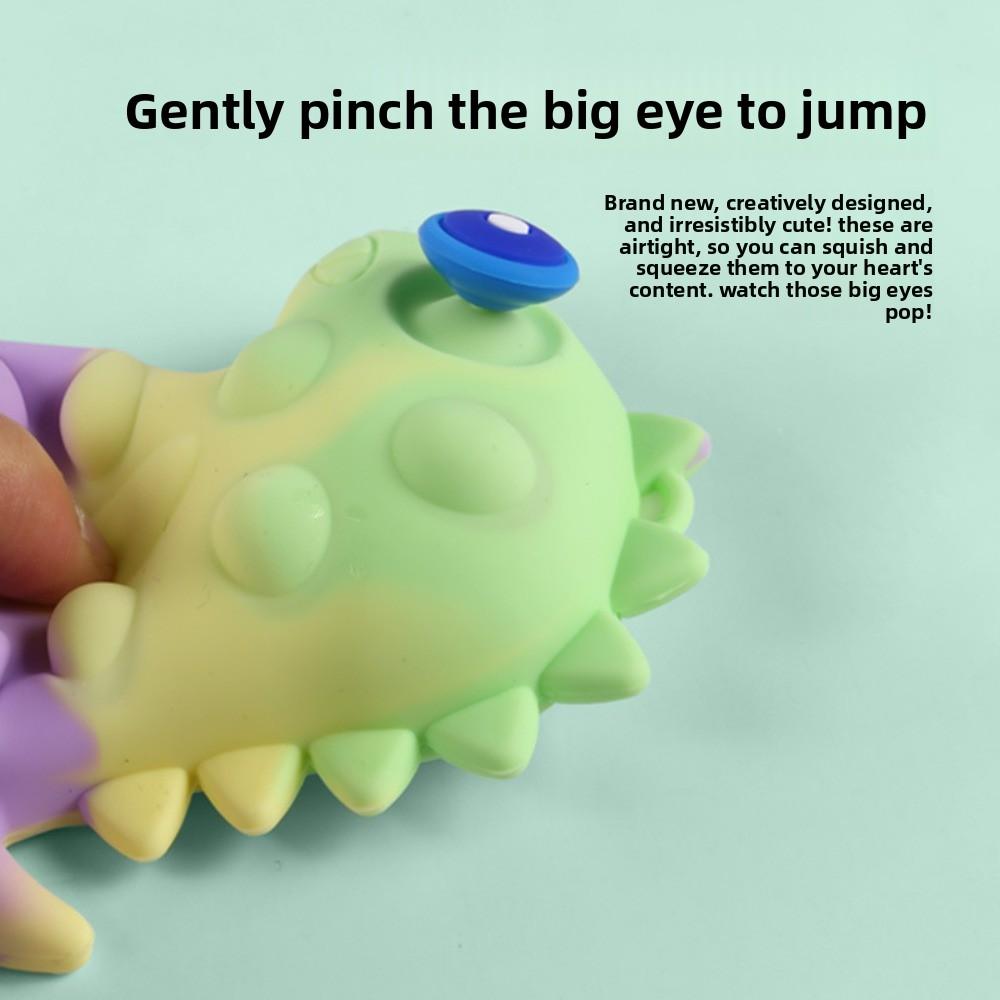 New Silicone Rat Control Pioneer Decompression Ball Cartoon Toy Silicone Dinosaur Pinch Music Vent Ball Pinch Music