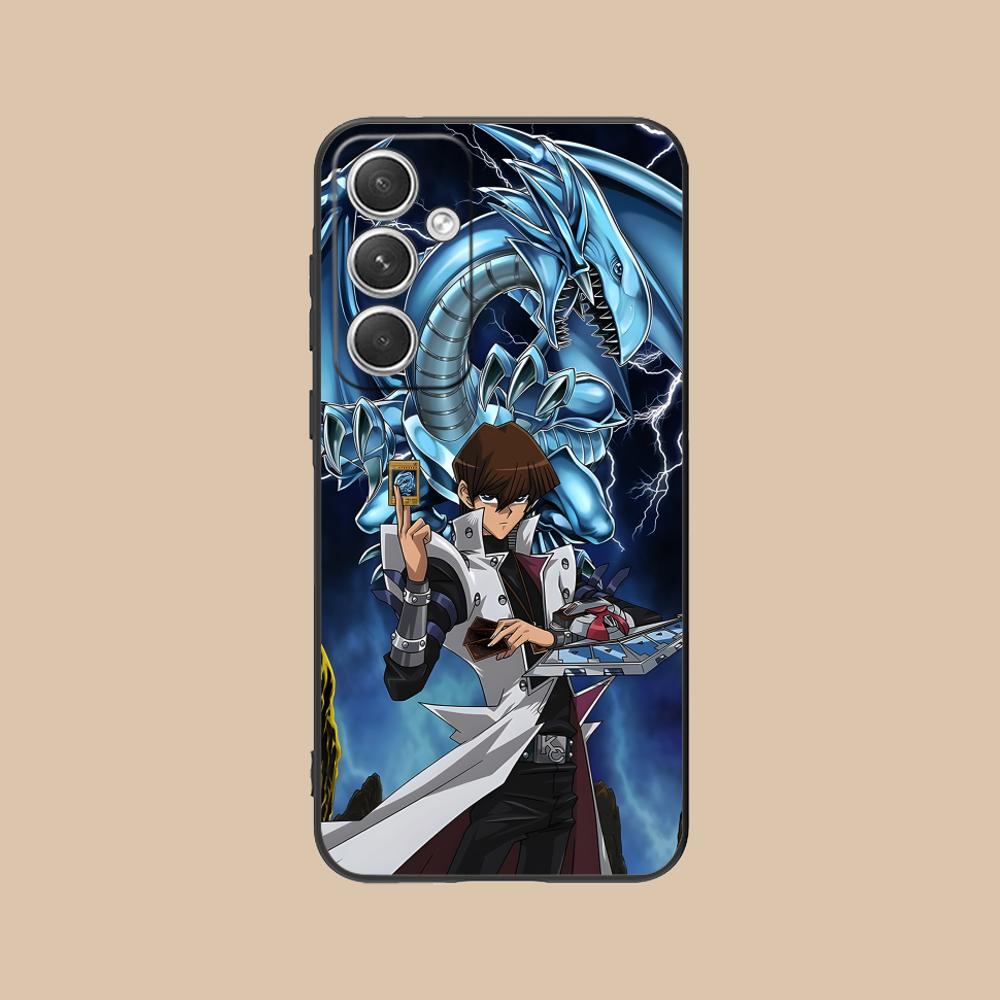 Yugioh Seto Kaiba Phone Case for Samsung Galaxy S26 S25 S24 S23 S22 S21 S20 Note20 Plus FE Ultra Soft TPU Shockproof Cover