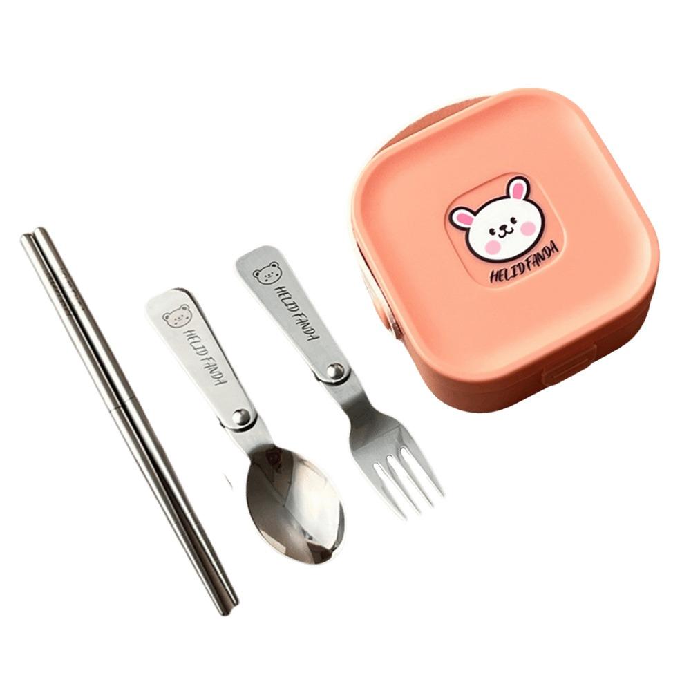 3/4Pcs Detachable Chopstick Mini Folding Cutlery Set Portable Folding Tableware  Outdoor Activities