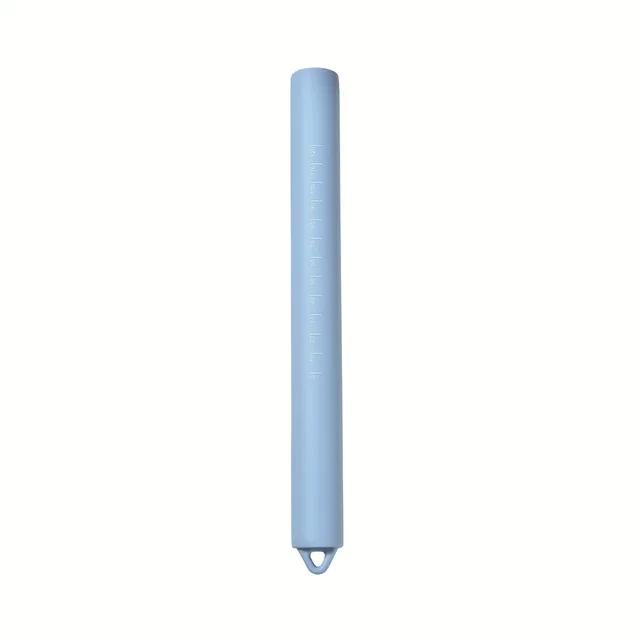 26cm Silicone Rolling Pin Stainless Steel Pastry Dough Flour Roller Kitchen Cooking Baking Tool For Pasta Cookie Dough