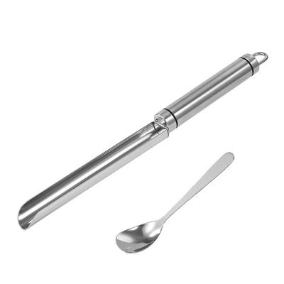 Moule à boulettes de viande en acier inoxydable, pratique, avec cuillère, Gadget de cuisine pour la maison, 1 ensemble