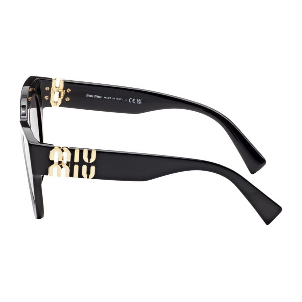 

Miu Miu Cat Eye Sunglasses With Sculpted Temples Women sunglasses Black 0MU01YS80565977824181AB5D1 Box+Shopping Bag