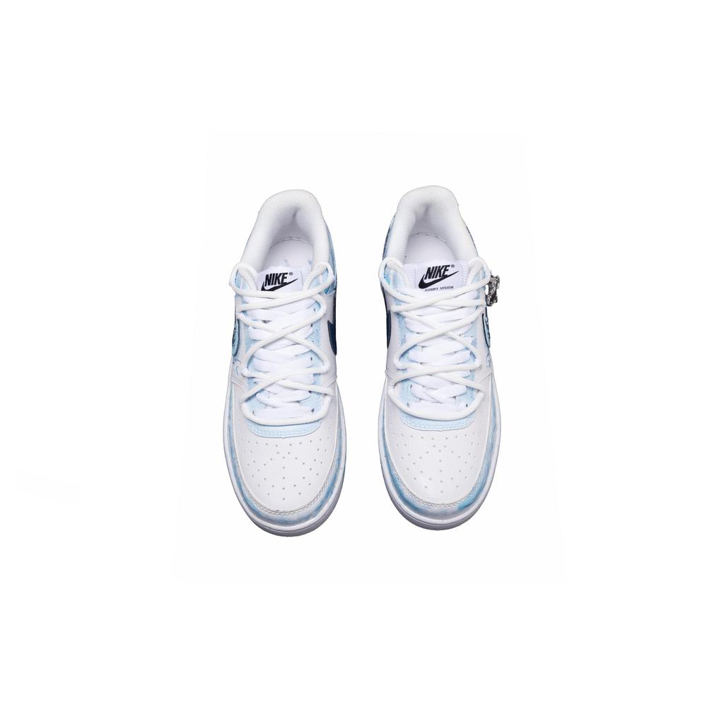 Nike Court Vision 1 Abrasion Resistant Low Top Skateboard Shoes Men's Sky Blue DH2987-101(Team454-)