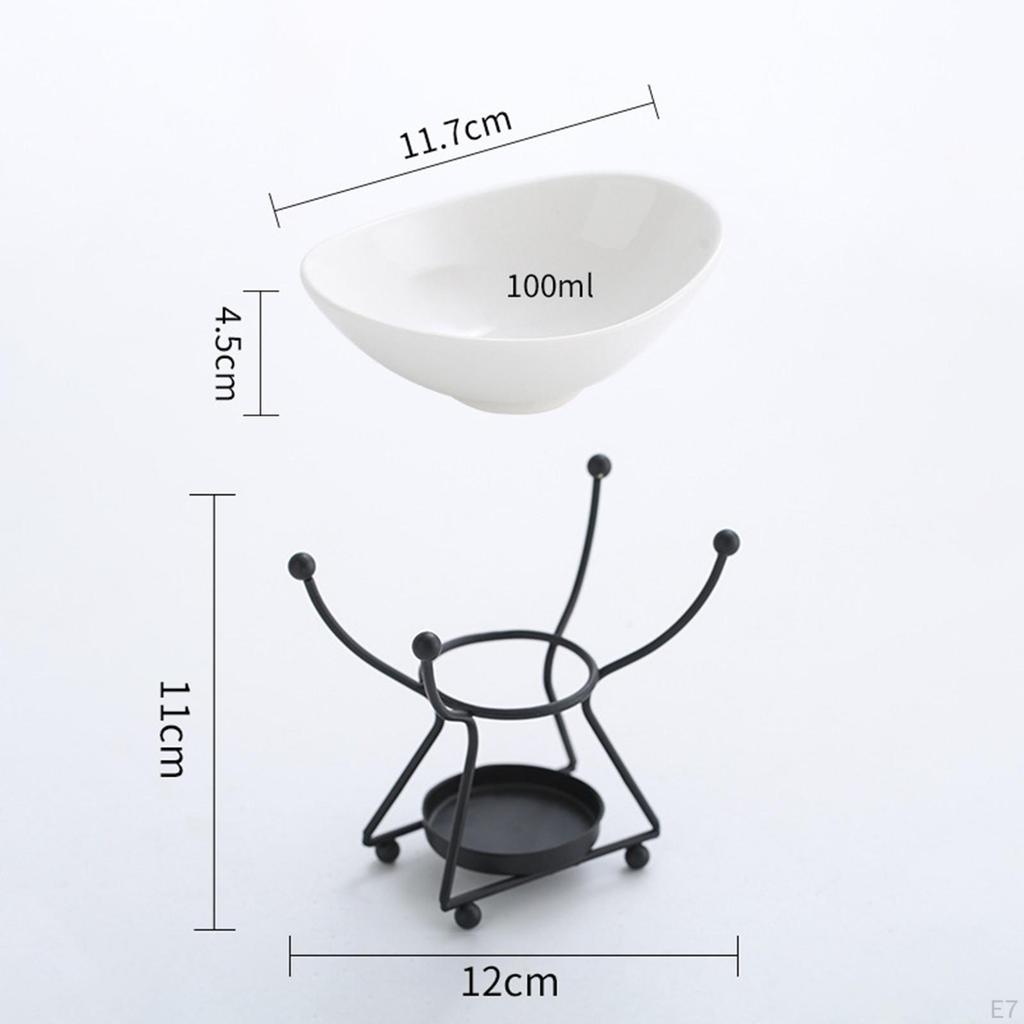 Ätherischer Öl-Brenner Wachsschmelz-Räuchergefäß Heimdekoration Nordischer Stil Duftwärmer Aroma
