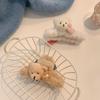 Bow Plush Headwear Flower Women Hair Clips Hair Accessories Bear Hair Claws Korean Style Crab Clips