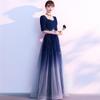 JINZUOMA Evening Long Tulle Formal Short Slim Starry Sky Perfect for and Parties Size Women's Dress, Dress, Dress, Dress, Sleeve, Elegant,