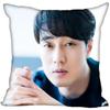 New So Ji Sub KPOP Boy Pillow Cover Bedroom Home Decorative Pillowcase Square Zipper Pillow Cases Satin Soft No Fade 0824