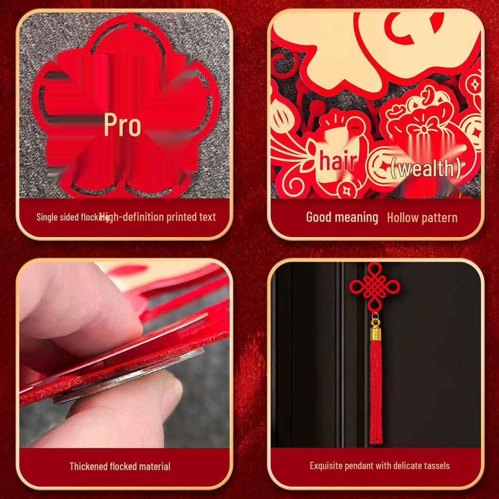 Housewarming Couplets Pendant: Living Room Wall Hanging & New Home Entry Ornaments