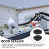 12Pcs Conical Toilet Bolt Rubber Washer Beveled Gasket Sealing Washers Toilet Tanks Leakage Prevents Kits Easy To Use