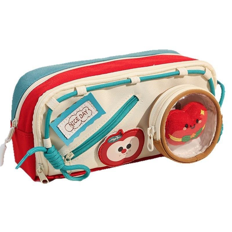 Cute Food Theme Pencil Bag Pencil Case Large Capacity Student Stationery Box