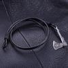 Axes Pendant Bracelet Wrap Bangle Nordic Jewelry for Men Concert Accessories Wristband for Parties and Everyday Outfits