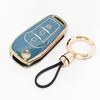 Car Styling Keyless Tpu Car Remote Key Fob Shell For Ford Galaxy S-Max Explorer Ranger F-150 Mondeo Cover Case Keychain