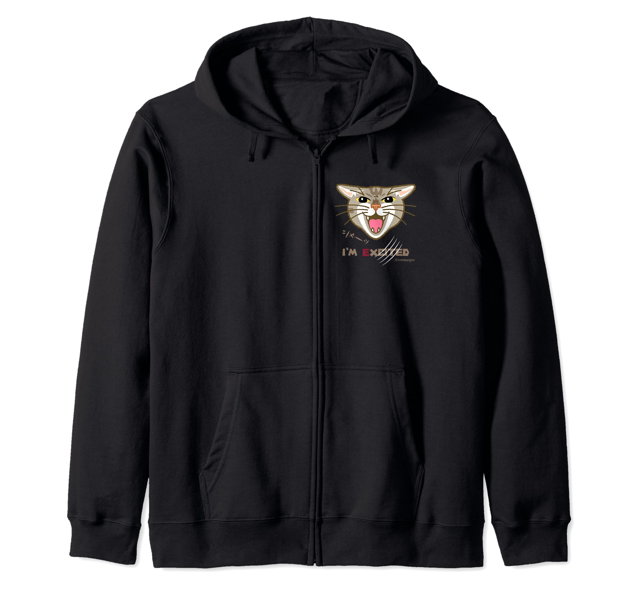 

Боевой кот Попытка кота Кот Zip Parka чёрный
