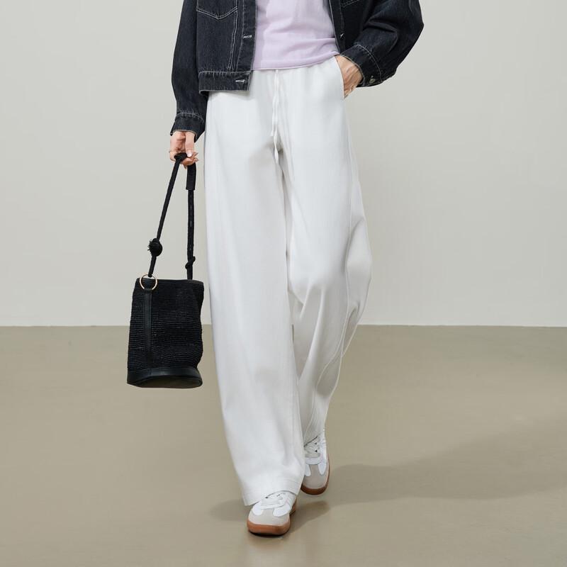 Women s High-Waist Lyocell Linen Relaxed Wide-Leg Pants 26