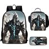 Monster No. 8 Schoolbag Multi-Functional Cross-Border Backpack