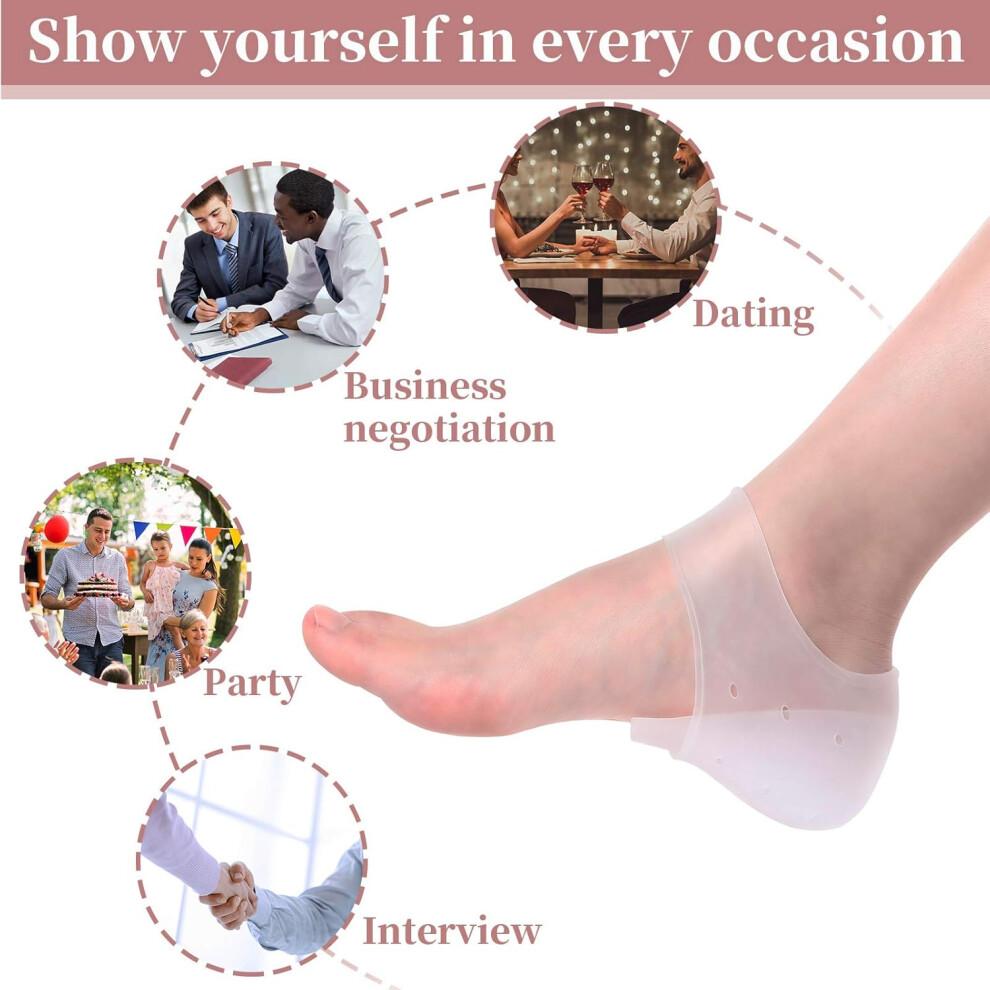 Moisturizing Material Heel Sleeve, Non-Slip and Firm for Relaxed Walking and Running