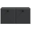 Wall Mounted TV Cabinet 59.5 x 41 x 30 cm Black