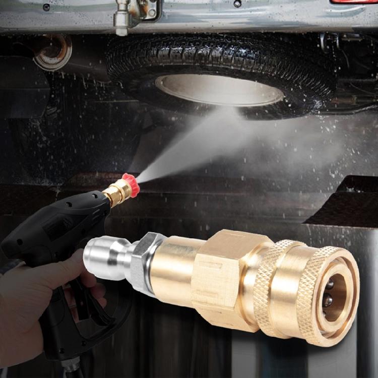 Car Wash Adapter Adjustable Nozzle For High Pressure Washer Water Guns Connector