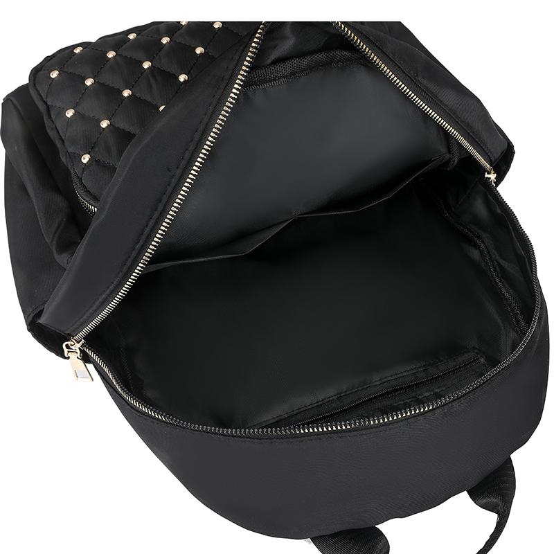 Рюкзак женский рюкзак дорожный водонепроницаемый маленький мешок коричневый — фото 17