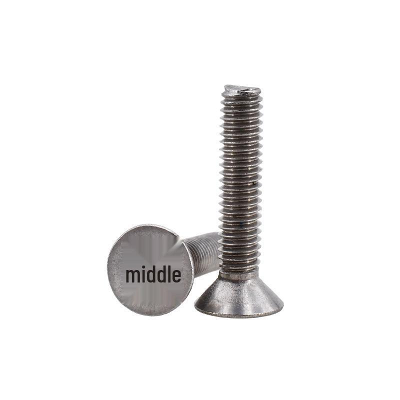 Yigu 304 Tamper-Proof Countersunk Torx Pin Screws, M2-M8, Flat Head, Anti-Removal