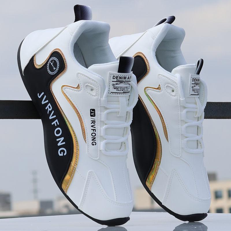 

Мужская обувь с кожаной поверхностью, водонепроницаемая и нескользящая, высококачественная дорожная обувь, модная, универсальная, мужская обувь для спорта и отдыха на осень и зиму. 38