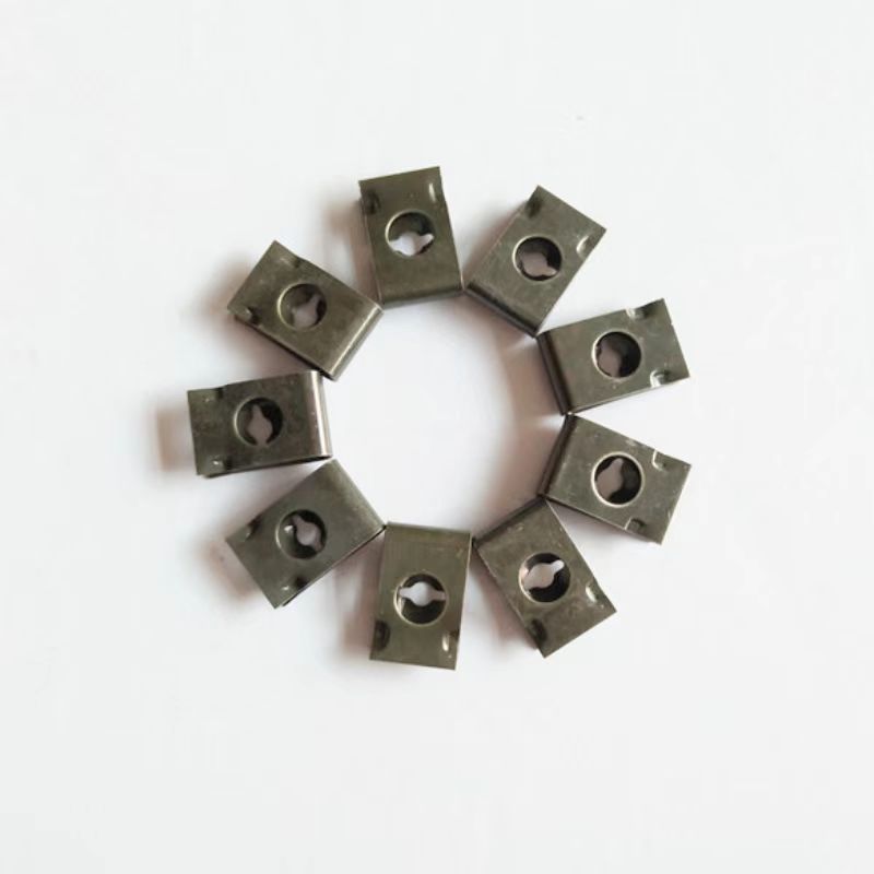 50/20/10Pcs Car Motorcycle Scooter Moped Cover Metal Retainer U-Type Clips ArmyGreen Self-tapping Bumper Fastener Anti-rust Clip