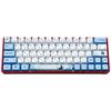 Gaming Custom Keycaps Dye Sublimation PBT Keycap Set for GH60 GK61 GK64 Mechanical Keyboard 73 Keys Durable