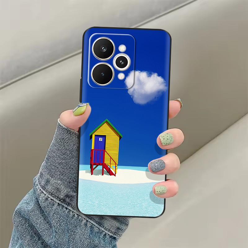 Painted Phone Cases For Realme 15 5G Case Silicone Bumper Back Cover For Realme 15 Pro 5G Casing 15Pro Shockproof Coque Fundas