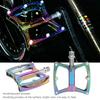 Mountain Bike   Accessories Left Right Non-slip Aluminum Alloy Bearing Pedals(Multiple Colors )