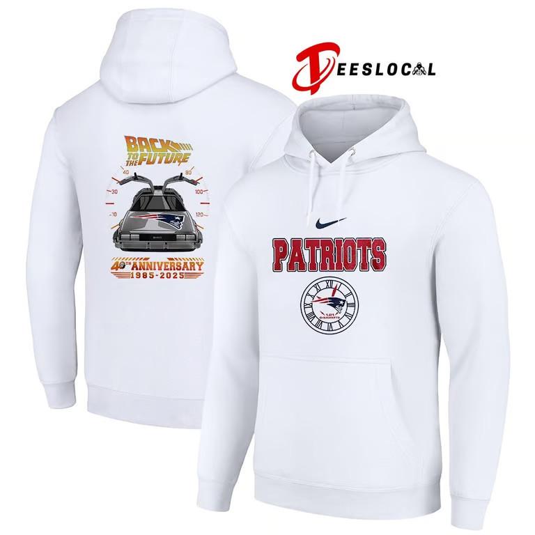 New England Patriots Back to the future 40th anniversary shirt Unisex T-Shirt S