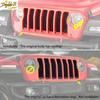 2X Front Headlight Lamp Cover Trim For 2018    Jeep Wrangler JL JT